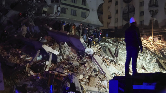  φονικός σεισμός των 7,8 Ρίχτερ στηνΤουρκία