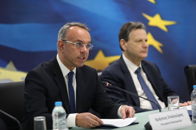 Νέο πλαίσιο για τις ρυθμίσεις οφειλών ανακοίνωσε ο υπουργός Οικονομικών, Χρήστος Σταϊκούρας