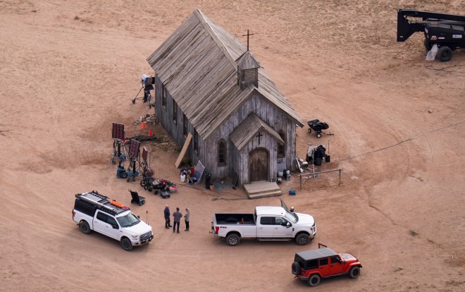 To εκκλησάκι όπου συνέβη το μοιραίο ατύχημα στα γυρίσματα της ταινίας Rust