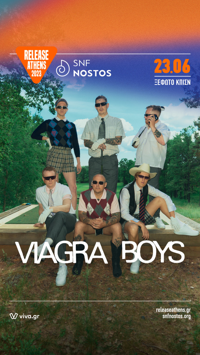 Release Athens: Echo & The Bunnymen & Viagra Boys μαζί με τους Interpol