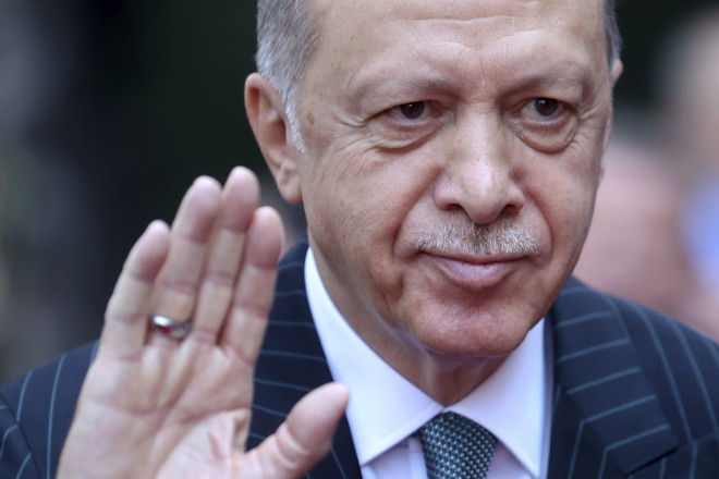 O Toύρκος πρόεδρος Ρετζέπ Ταγίπ Ερντογάν- AP Photo/Armin Durgut, File