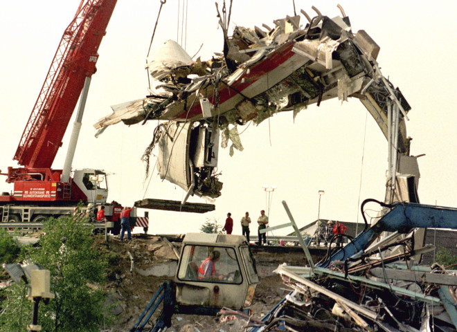 Δυστύχημα με τρένο στη Γερμανία το 1998