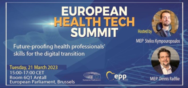 To «European Health Tech Summit» θα αναπτύξει συζητήσεις οι οποίες θα επικεντρωθούν στα νέα δεδομένα και τις ευκαιρίες που δημιουργεί η τεχνολογία στον τομέα της υγείας