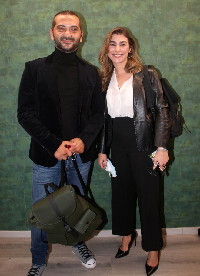 Λεωνίδας Κουτσόπουλος & Χρύσα Μιχαλοπούλου σε μια από τις πρώτες δημόσιες εμφανίσεις τους το 2021