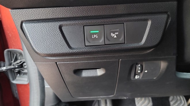 Ο διακόπτης LPG του Dacia Jogger 1.0 Tce LPG