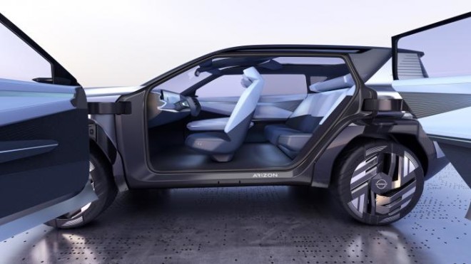 Το εσωτερικό του Nissan Arizon concept