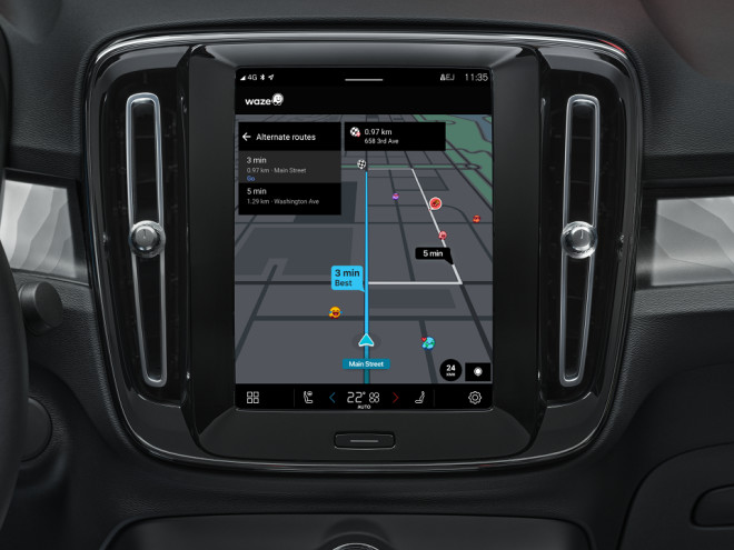 Το Waze app της Volvo   
