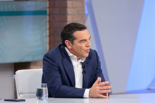 «Το πρώτο με το τρίτο κόμμα θα μπορούν να σχηματίσουν κυβέρνηση από την πρώτη εκλογική αναμέτρηση», είπε ο αρχηγός του ΣΥΡΙΖΑ, Αλέξης Τσίπρας