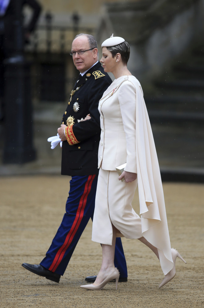 Κομψή η πριγκίπισσα Σαρλίν του Μονακό (AP Photo/Kin Cheung)