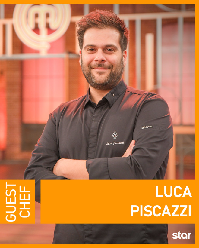 Ο βραβευμένος σεφ με αστέρι Michellin, Luca Piscazzi