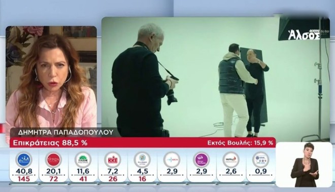 Η Δήμητρα Παπαδοπούλου σχολίασε το αποτέλεσμα των εκλογών στον Alpha