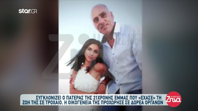 ο πατέρας της Έμμας, της 21χρονης φοιτήτριας που «έσβησε» στο νοσοκομείο, λίγες ώρες αφότου παρασύρθηκε και εγκαταλείφθηκε από οδηγό στη Θεσσαλονίκη