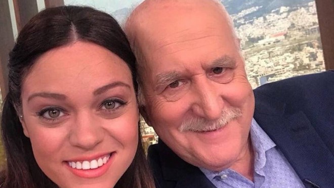 Παλιότερη selfie της Μπάγιας Αντωνοπούλου με τον Γιώργο Παπαδάκη