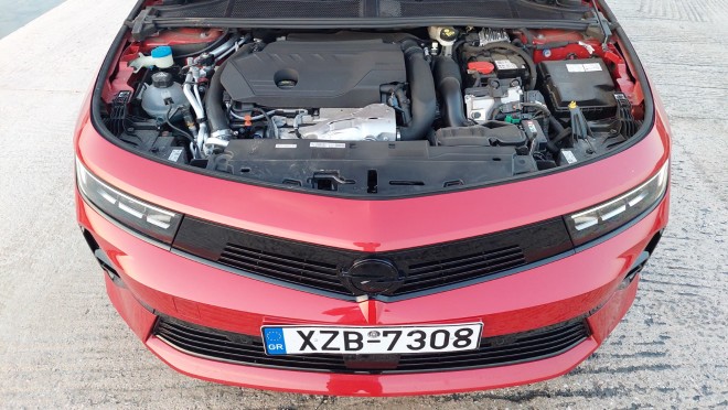 Ο κινητήρας του Opel Astra plug-in Hybrid 