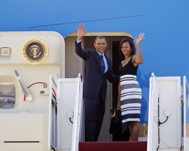 To ζεύγος Ομπάμα το 2013/  AP Photo/Jose Luis Magana