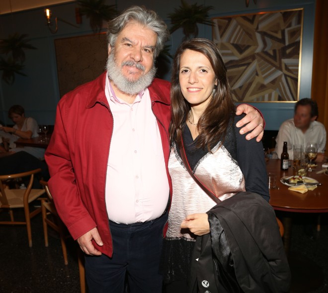 Ο Βασίλης Χαλακατεβάκης κι η Δέσποινα Μαραγκουδάκη σε παλιότερη βραδινή τους έξοδο
