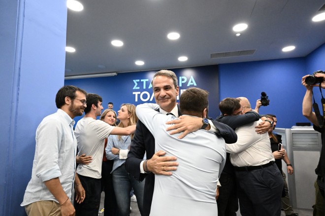 Ο κ. Μητσοτάκης έκανε λόγο για μια δεύτερη τετραετία «που μπορεί να μεταμορφώσει την Ελλάδα»