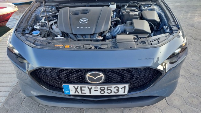 Ο κινητήρας του Mazda 3 2.0 e-Skyactiv G 150