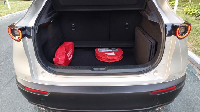 Ο χώρος αποσκευών του νέου Mazda CX-30 e-Skyactiv X 186PS