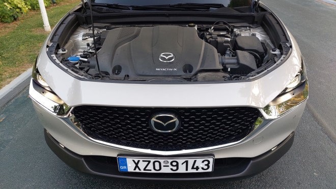 Ο κινητήρας του νέου Mazda CX-30 e-Skyactiv X 186PS
