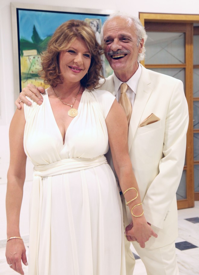 Το 2013 η Λίλιαν Παναγιωτοπούλου κι ο Σπύρος Φωκάς παντρεύτηκαν με πολιτικό γάμο