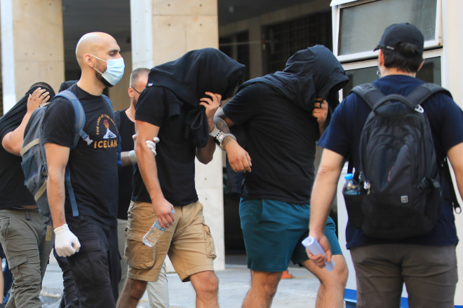 Ανάμεσα στους συλληφθέντες είναι κι Έλληνες οπαδοί - Eurokinissi