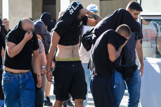 Ένας Κροάτης χούλιγκαν που είχε διαφύγει παραδόθηκε μόνος τους στην αστυνομία - Eurokinissi
