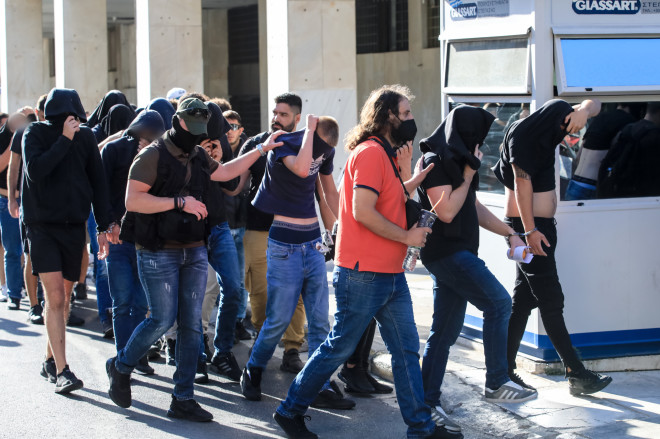 Ερευνάται αν Κροάτες χούλιγκαν που διαφεύγουν της σύλληψης παραμένουν στην Αθήνα και φιλοξενούνται από Έλληνές συνεργούς τους - Eurokinissi