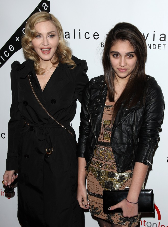 Η Μαντόνα με την κόρη της Λούρδη σε παλιότερη εκδήλωση στη Νέα Υόρκη
