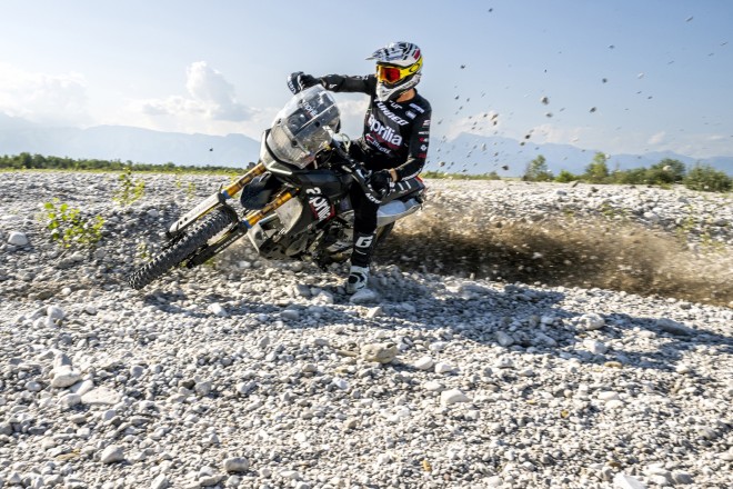  H Aprilia Tuareg στο  Rally Transanatolia