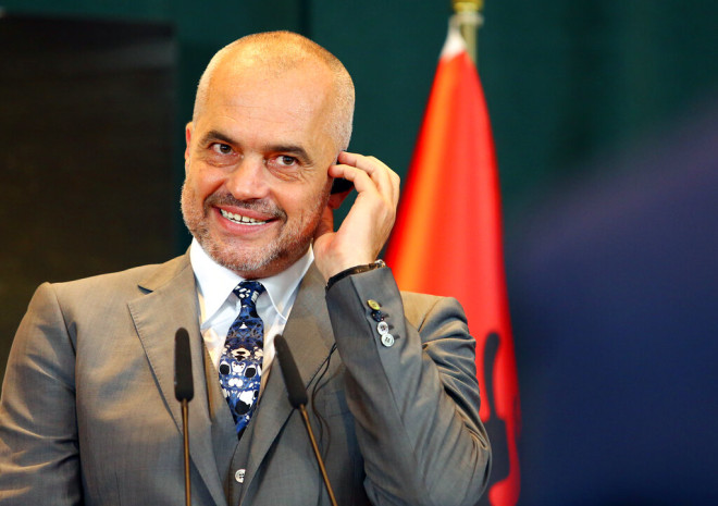 Ο πρωθυπουργός της Αλβανίας Έντι Ράμα που έκανε χιούμορ με τον θάνατο του Πριγκόζιν 