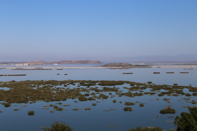 Θεσσαλία: Ανεβαίνει  η στάθμη του νερού στη λίμνη Κάρλα