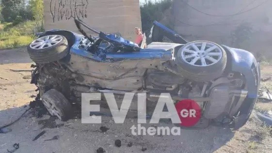Στο τροχαίο στην Εύβοια στοκτώθηκε ένας 35χρονος, πατέρας δύο παιδιών και τραυματίστηκε ένας ακόμα άνδρας - eviathema.gr