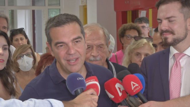 Η δήλωση του Αλέξη Τσίπρα αφού ψήφισε για την εκλογή νέου αρχηγού, στον β΄γύρο των εσωκομματικών εκλογών του ΣΥΡΙΖΑ 