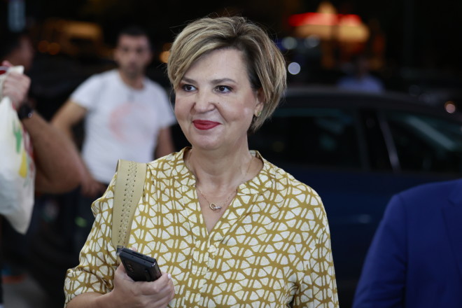 Ρόλο κλειδί θα έχει και η Όλγα Γεροβασίλη, η οποία είναι Αντιπρέοδρος της Βουλής - Eurokinissi