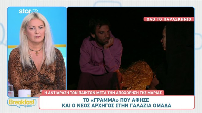 Φάρμα: Η Μαρία αποκάλεσε τον Γιώργο Τσάμη μεγάλο θέατρο