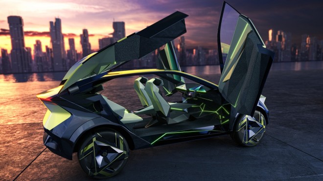 Το εσωτερικό του Nissan Hyper Urban concept