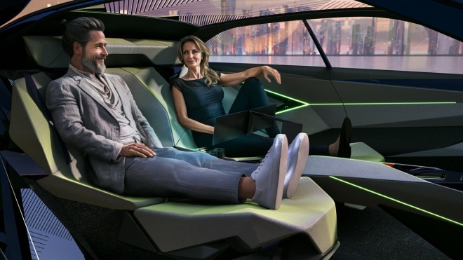 Το εσωτερικό του Nissan Hyper Urban concept