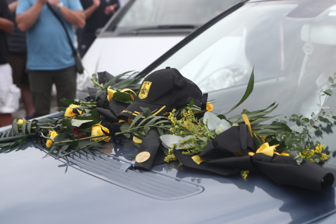 Γιάννης Ιωαννίδης: Θλίψη στην κηδεία του 