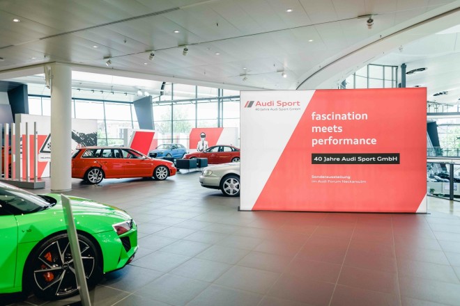 Tα 40 χρόνια της Audi Sport 