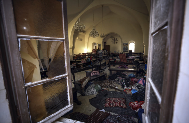 Παλαιστίνιοι είχαν βρει καταφύγιο στις εκκλησίες