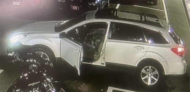 To λευκό SUV που φέρεται να ανήκει στον δράστη του μακελειού - AP