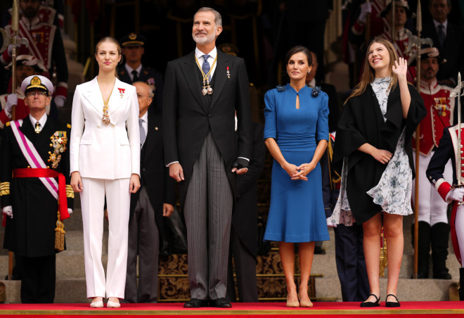 Η βασιλική οικογένεια της Ισπανίας