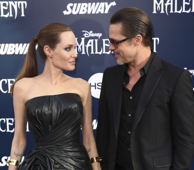 Brad Pitt και Angelina Jolie στην παγκόσμια πρεμιέρα της «Maleficent», το 2014/ Photo by Matt Sayles/Invision/AP, File