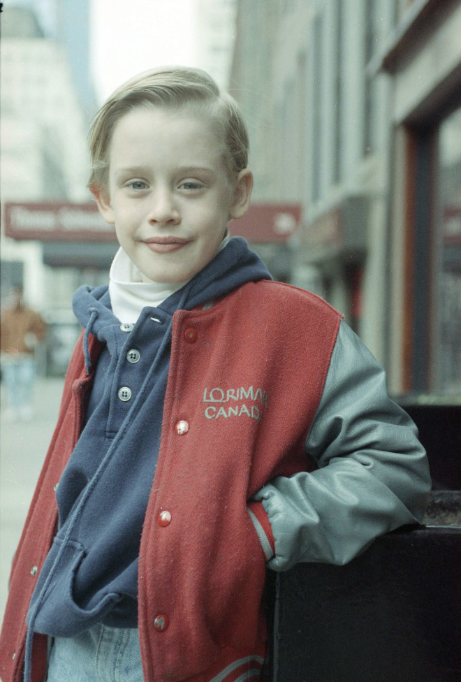 Ο Macaulay Culkin στη Νέα Υόρκη, τον Ιανουάριο του 1991/ AP Photo/Malcolm Clarke