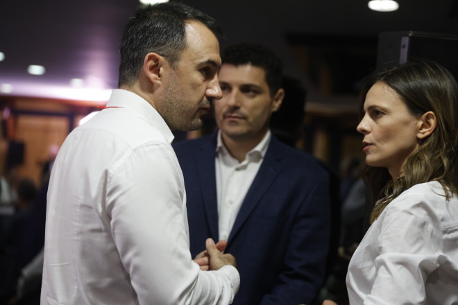 Η Έφη Αχτσιόγλου και η ομάδα της είχαν εκφράσει ανοιχτά τις αντιθέσεις τους με τους χειρισμούς της νέας ηγεσίας του ΣΥΡΙΖΑ - Eurokinissi