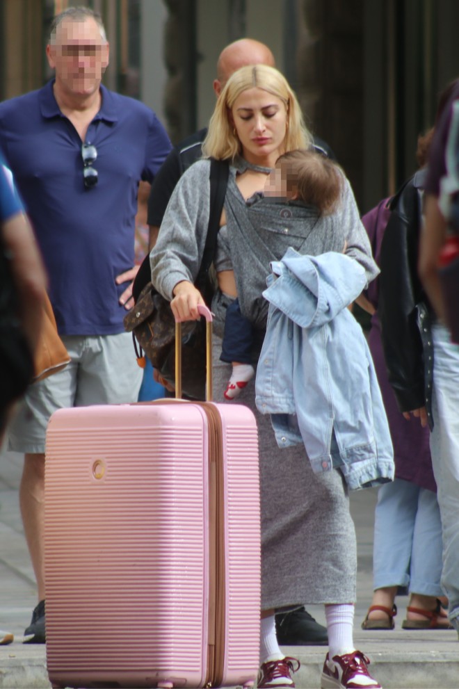Ιωάννα Τούνη: H street style εμφάνιση με backpack Louis Vuitton