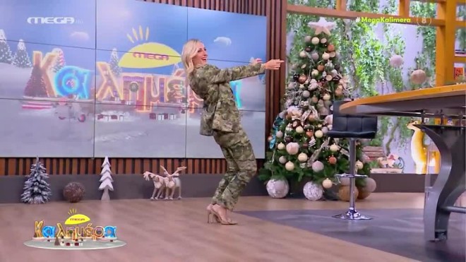 Η Ελεονώρα Μελέτη «ξεσήκωσε» το πλατό με το τσιφτετέλι της