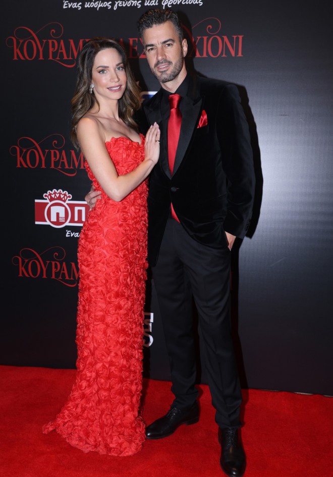 Κατερίνα Γερονικολού & Γιάννης Τσιμιτσέλης... κόκκινοι στο red carpet της ταινίας τους!