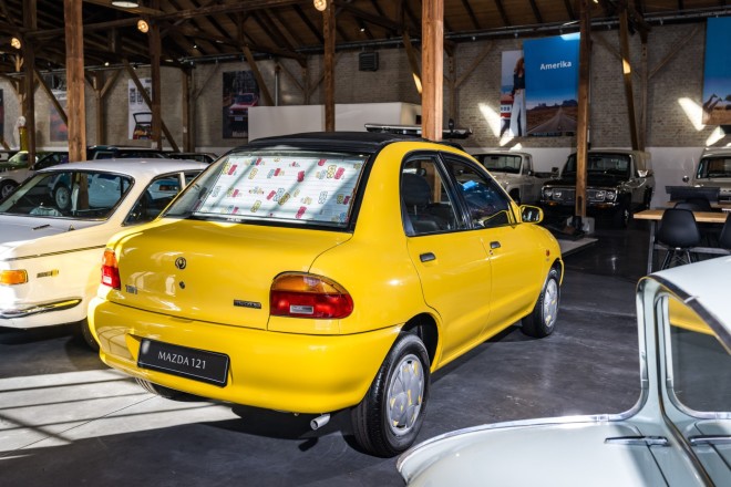 Mazda & Haribo: Η συνεργασία που δημιούργησε το Mazda 121 "Goldy"